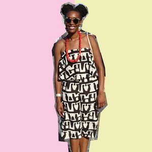 Anthropologie Abstract Printed Romper